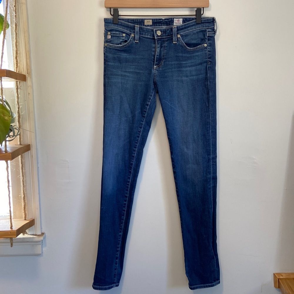 Adriano Goldschmied Dark Wash Stilt Cigarette Leg Jeans Size 27R